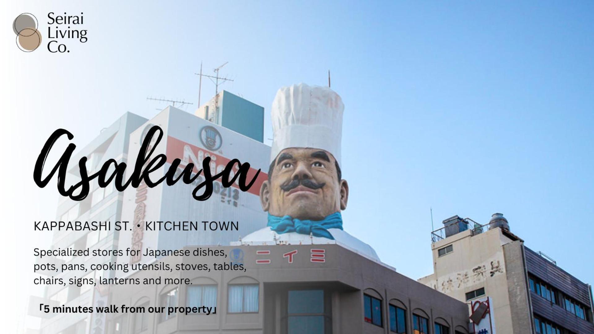 Seirai Asakusa Vacation Rental - 3 Minutes From Station Tokio Buitenkant foto